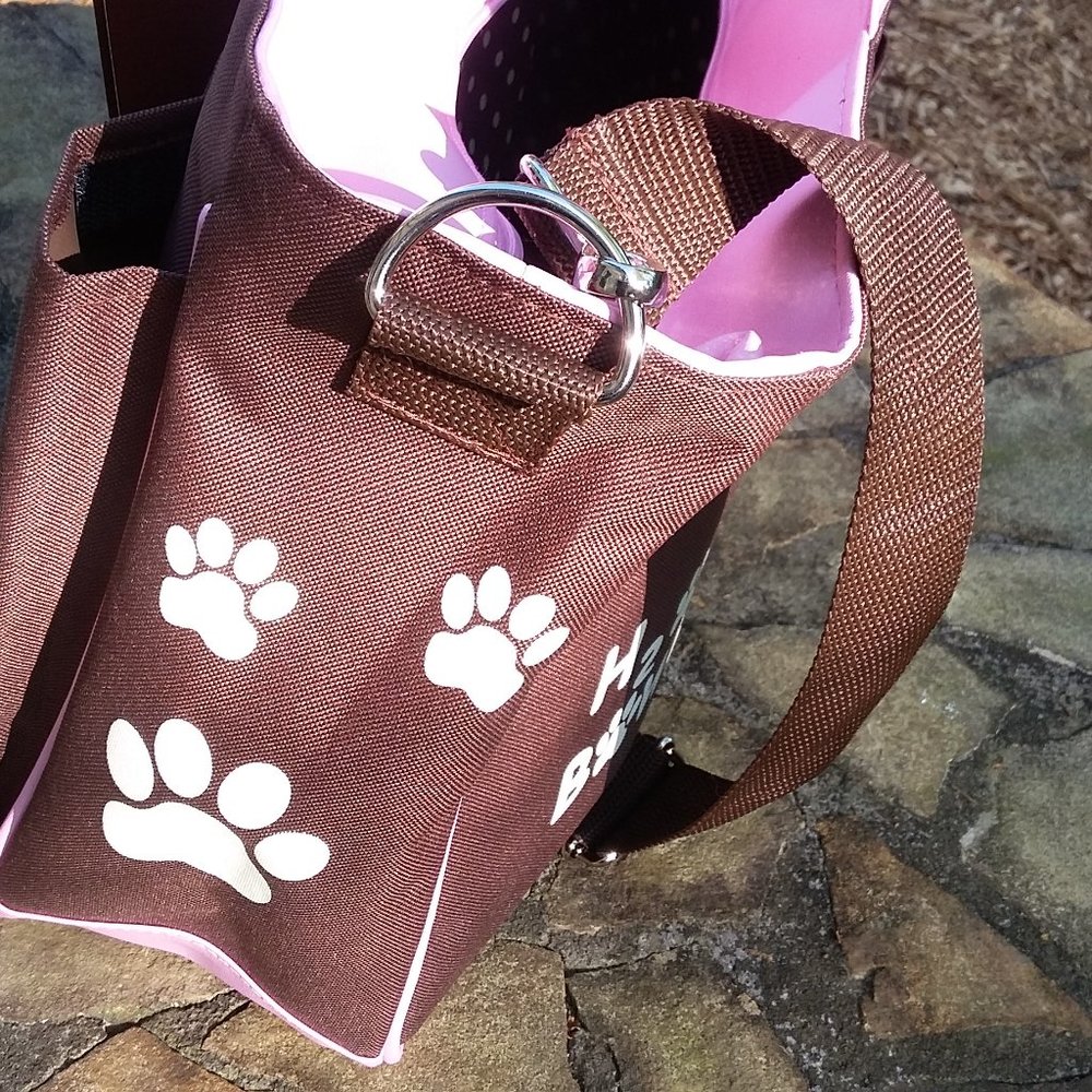 Dog Overnight Bag - Pink - Picture 4 of 4